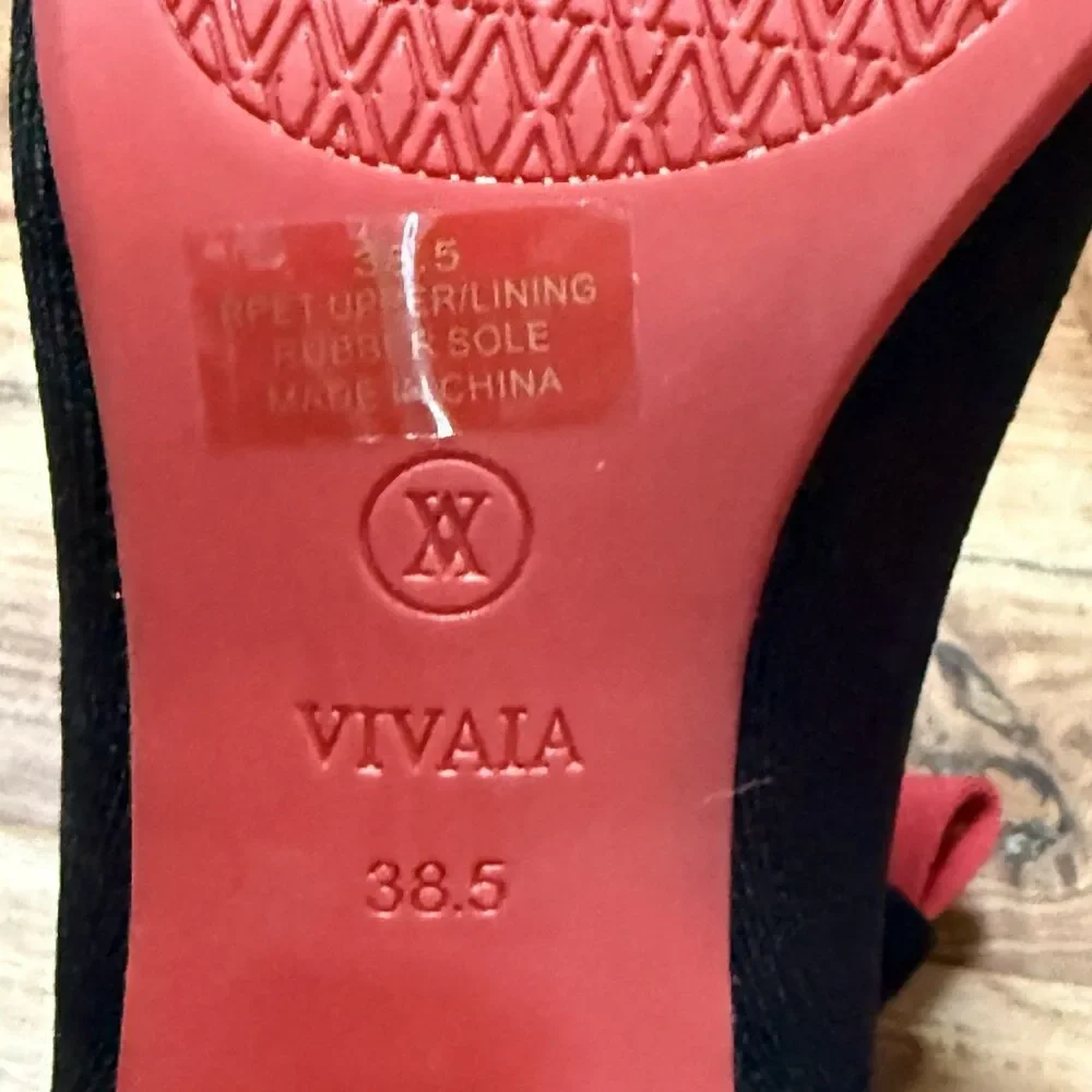 VIVAIA Regina Pro Ankle Boots EU 38.5 Square Toe Water Repellent Block Heel